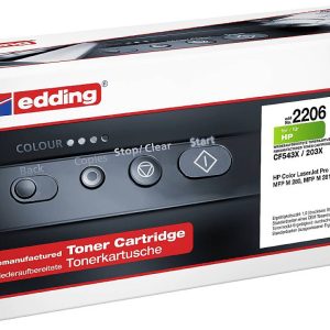 Edding Toner Zamiennik HP 203X (CF543X) zamiennik Magenta 2500 strony EDD-2206 18-2206 Edding Toner Zamiennik HP 203X (CF543X) zamiennik Magenta 2500 strony EDD-2206 18-2206