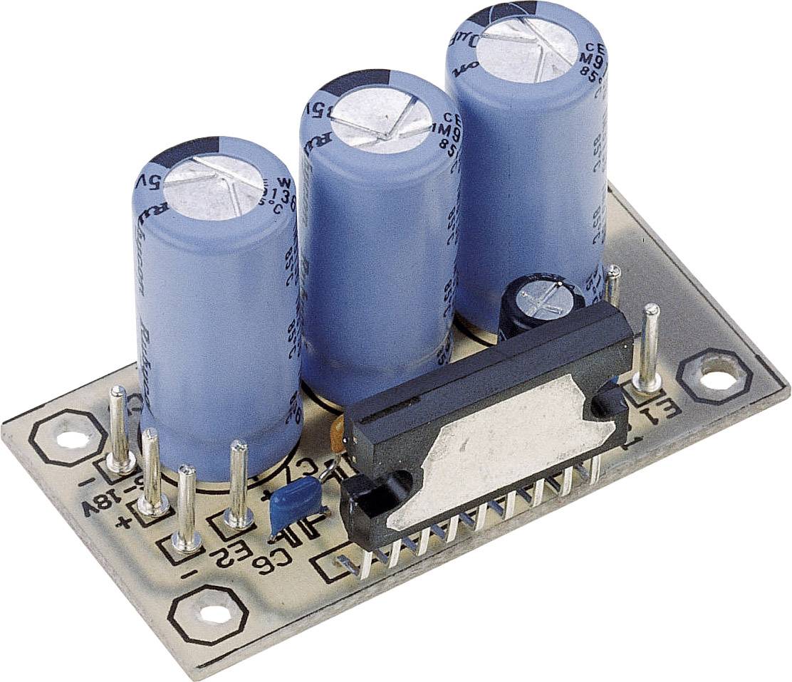 Wzmacniacz stereo Conrad, 2 x 10 W, 6 - 18 V - obrazek 1