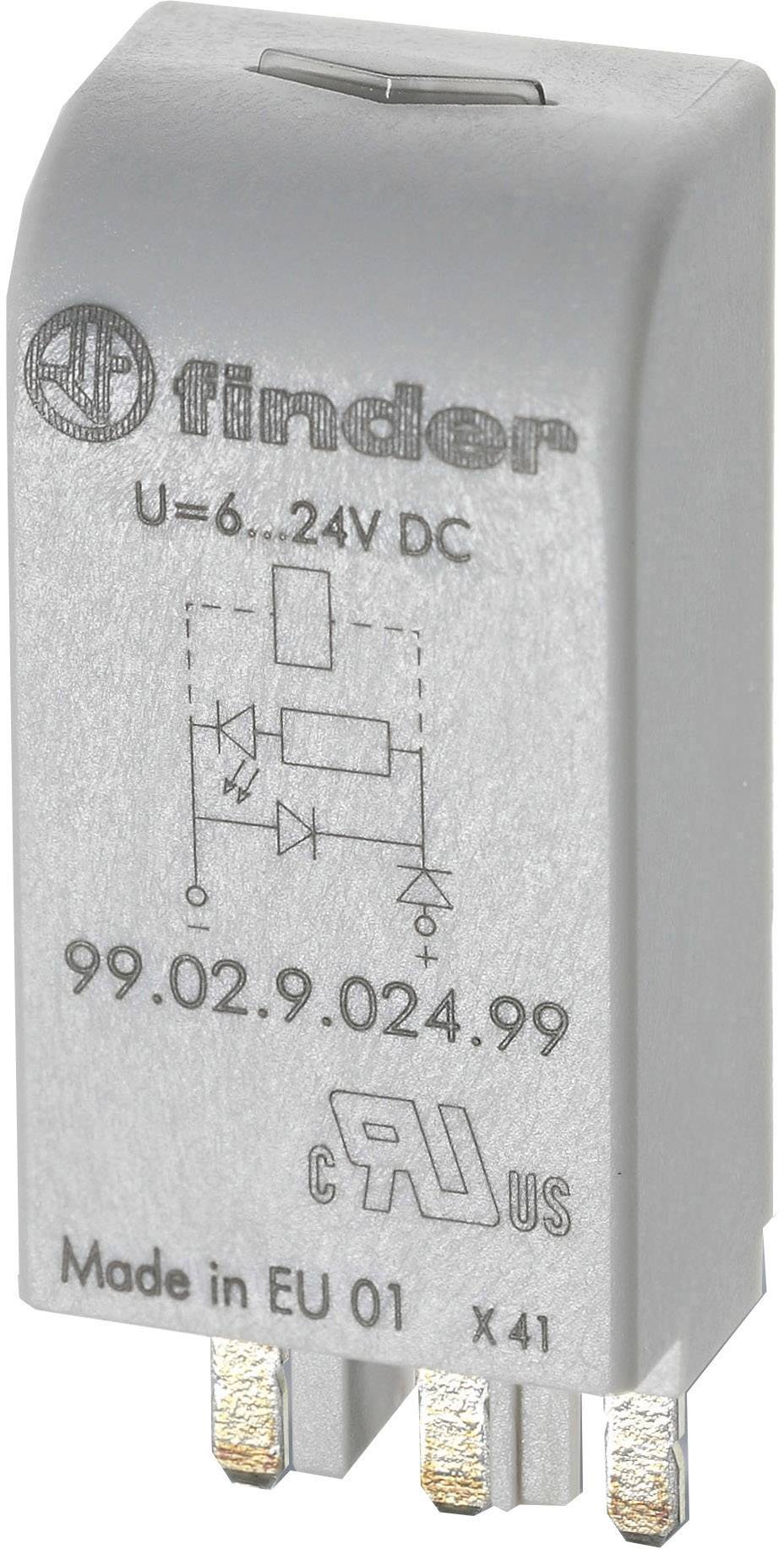 Finder 99.02.0.230.98 Moduł LED+VAR. 110-240V AC/DC - obrazek 1
