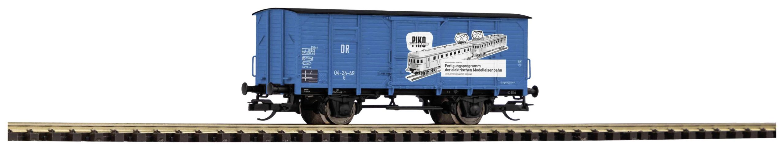 Piko TT 47777 TT kryty wagon towarowy G02 VEB PIKO firmy DR - obrazek 1
