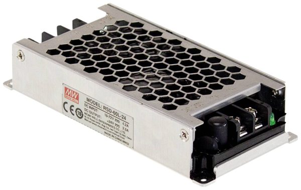 Przetwornica DC/DC 40-160V:12V 5A 60W MEAN WELL RSD-60H-12 1 szt.