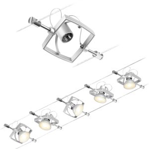 Kompletny system kablowy Paulmann Wire Systems 94430 GU5.3 chrom (matowy)