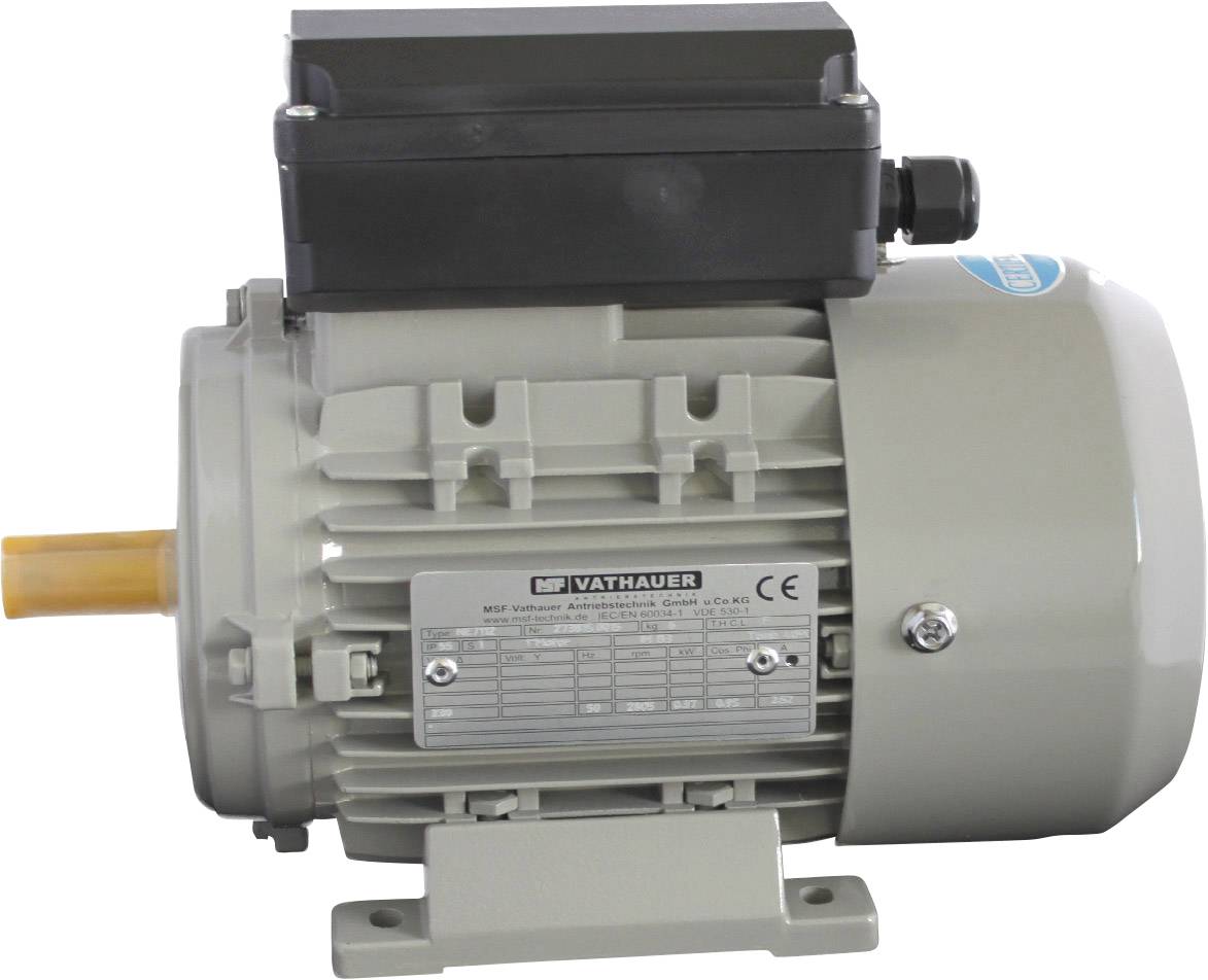 Jednofazowy silnik indukcyjny klatkowy MSF-Vathauer Antriebstechnik AM 90/4 20 100027 0032 1.50 kW - obrazek 1