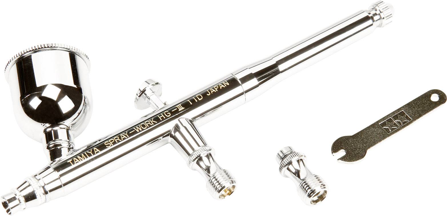Aerograf Tamiya HG Airbrush III 0,3 mm Ø dyszy 0.3 mm - obrazek 1