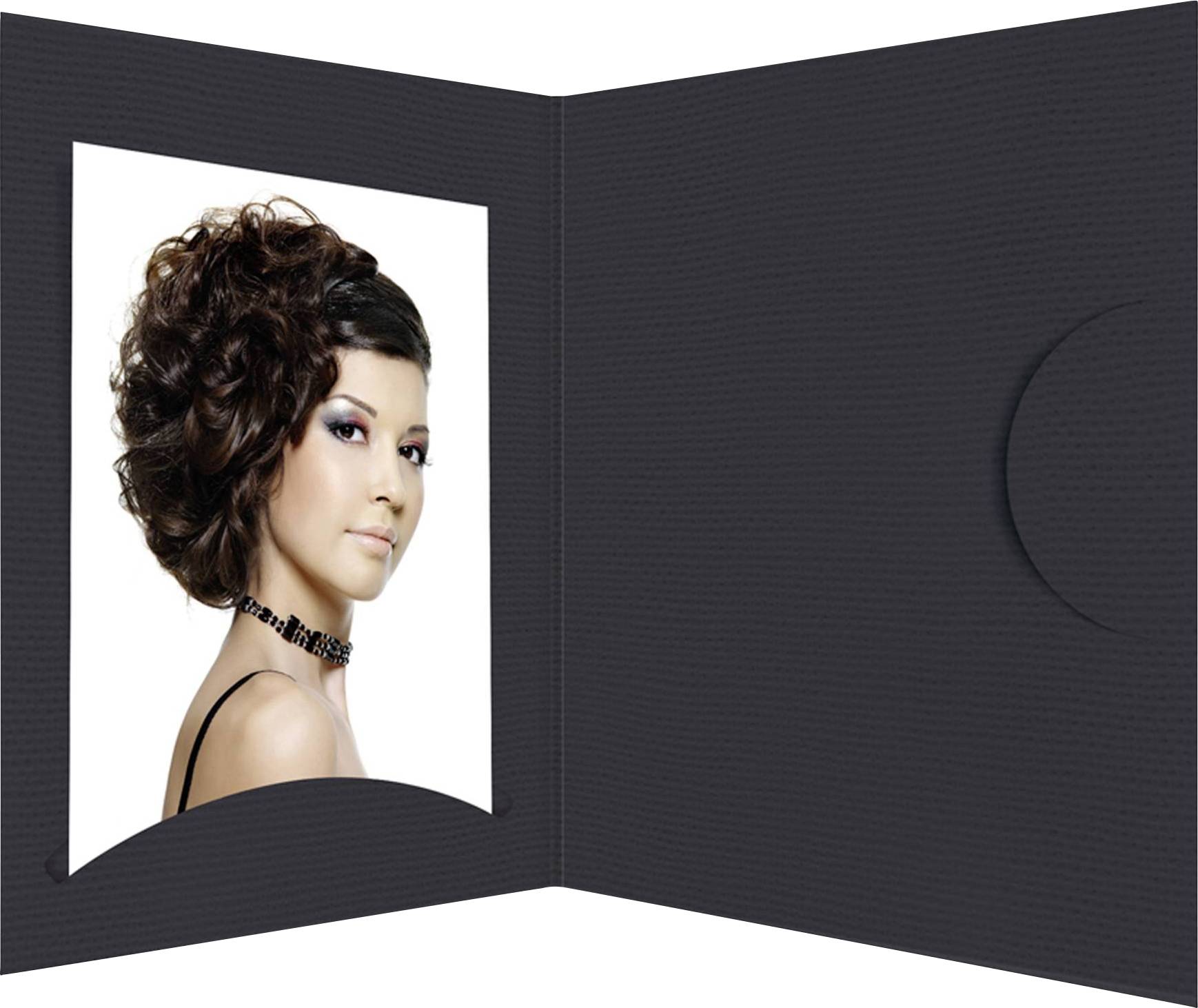 Daiber 15064 Fotopapier czarny 10 x 15 cm - obrazek 1