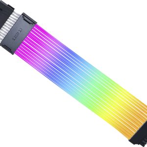 kabel do wentylatorów PC Lian Li Lian Li Strimer Wireless 24-Pin RGB Mainboardkabel PW24-1W kabel do wentylatorów PC Lian Li Lian Li Strimer Wireless 24-Pin RGB Mainboardkabel PW24-1W