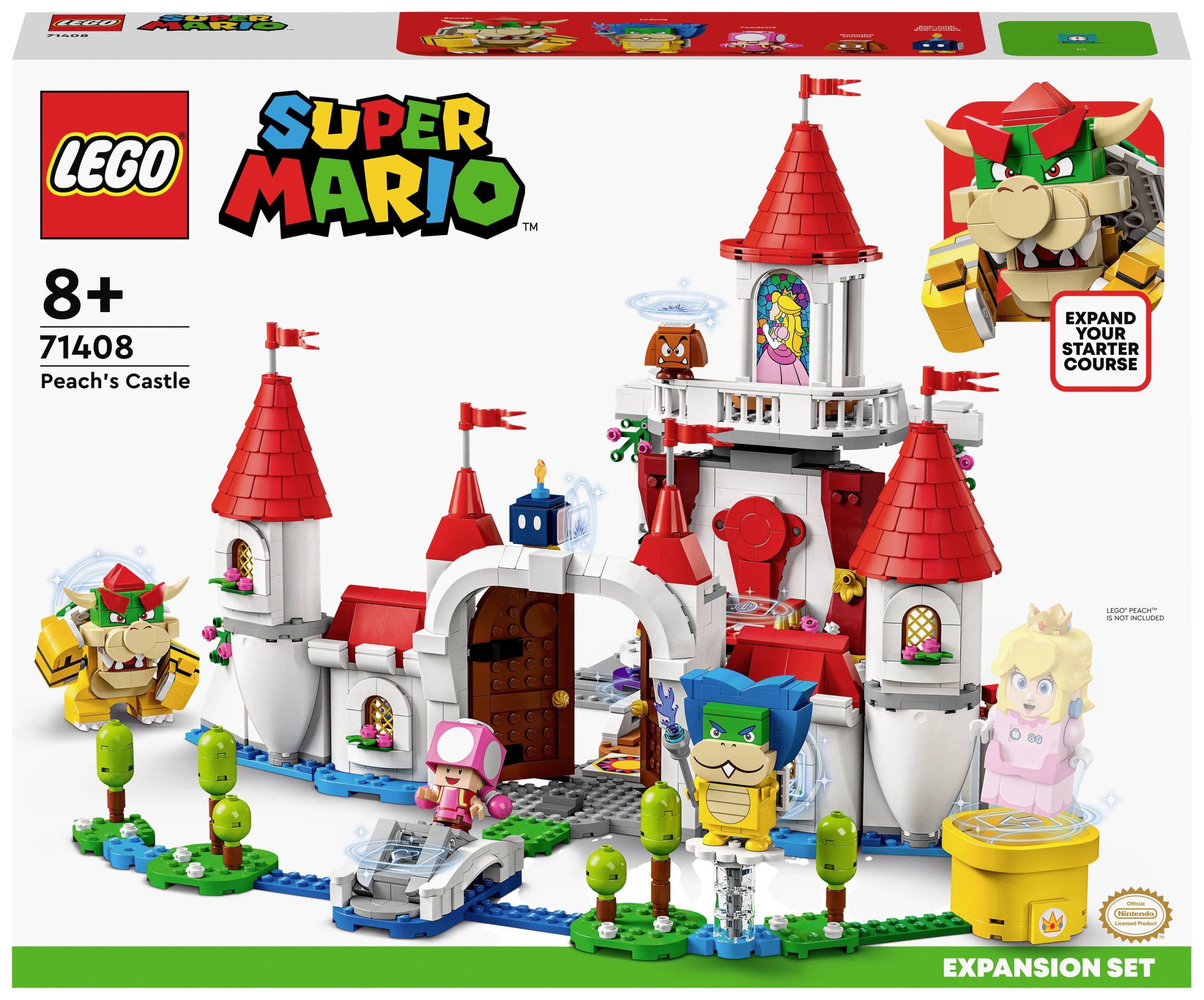 71408 LEGO® Super Mario™ Zestaw do rozbudowy Pałacu Grzybów - obrazek 1
