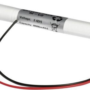 Akumulator do oświetlenia zapasowego Emmerich 36AA800S, N/A, Przewód, 3.6 V, 800 mAh Akumulator do oświetlenia zapasowego Emmerich 36AA800S, N/A, Przewód, 3.6 V, 800 mAh