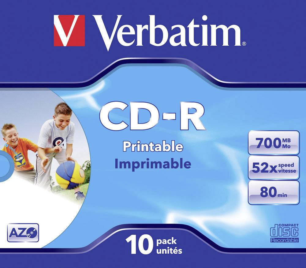 CD-R 80 Verbatim 43325 10 szt. - obrazek 1