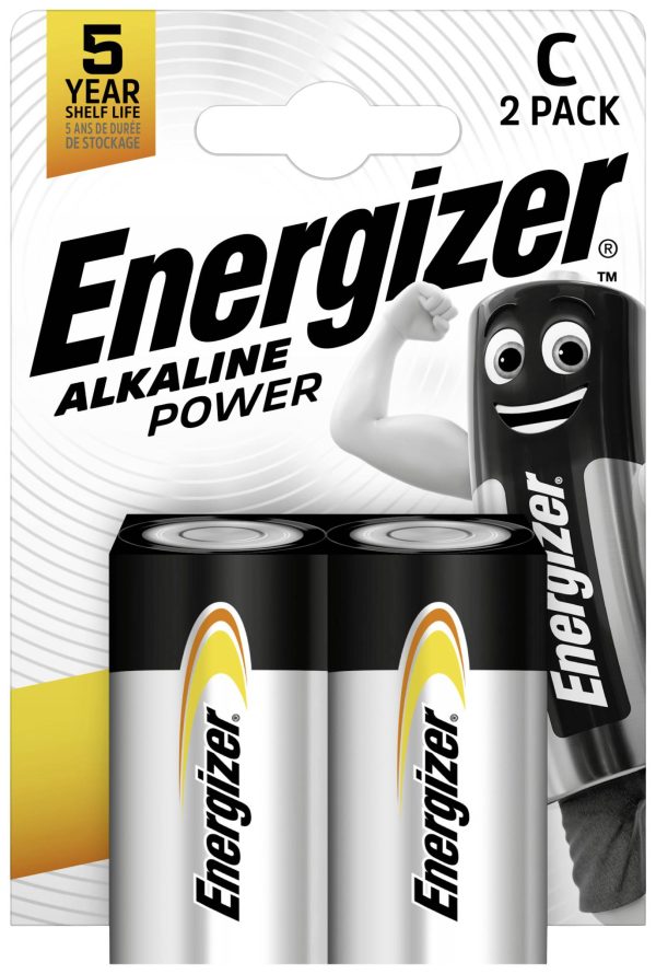 Bateria C/R14 Energizer Power LR14 alkaliczno-manganowe 1.5 V 2 szt.