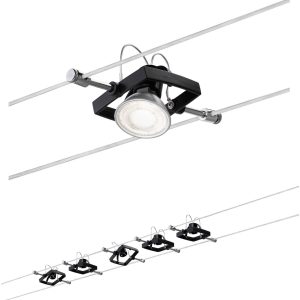 Kompletny system kablowy Paulmann Wire Set MacII GU5.3 czarny (matowy)