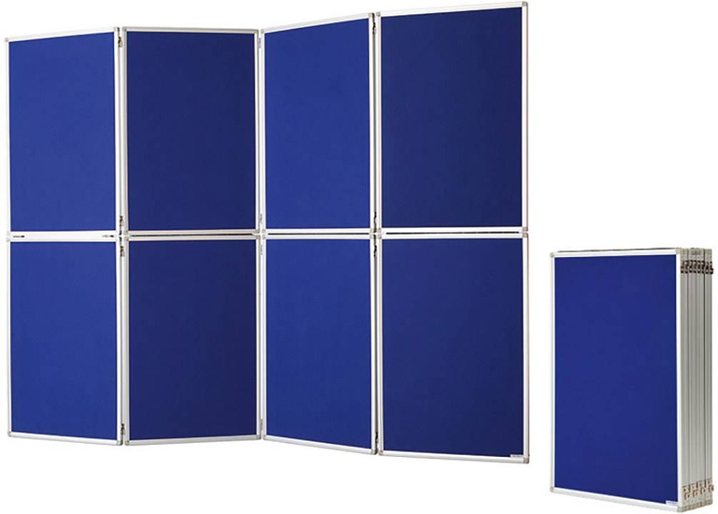 magnetoplan Ścianka prezentacyjna royal blue filc 1101016 - obrazek 1