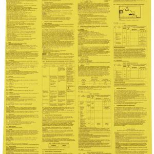 DEHN 700053 Tabliczka informacyjne 1 szt.