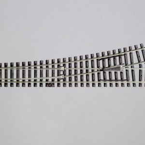 Tor Piko WL, system A, 55220, zwrotnica, lewa, kąt 15°, skala H0 Tor Piko WL, system A, 55220, zwrotnica, lewa, kąt 15°, skala H0