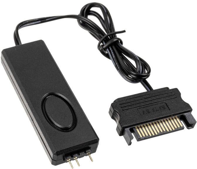 Jonsbo RC01 Kontroler RGB 60 mm czarny - obrazek 1