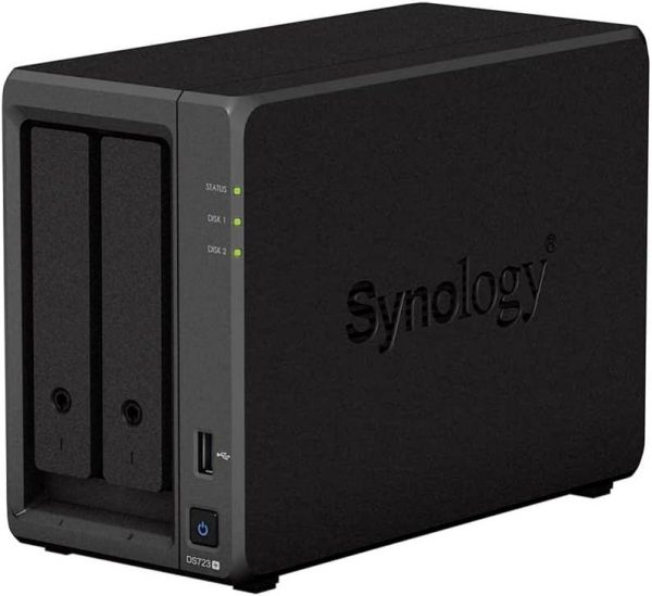 Serwer NAS Refurbished (bardzo dobry) 4 TB Synology DS723+-4TB-BC DS723+-4TB-BC budzenie przez połączenie LAN/WAN, przeł