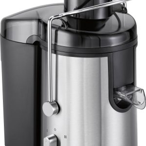 Clatronic Sokowirówka AE3666 400 W czarny, stali szlachetnej bezpośrednie wypływanie soku