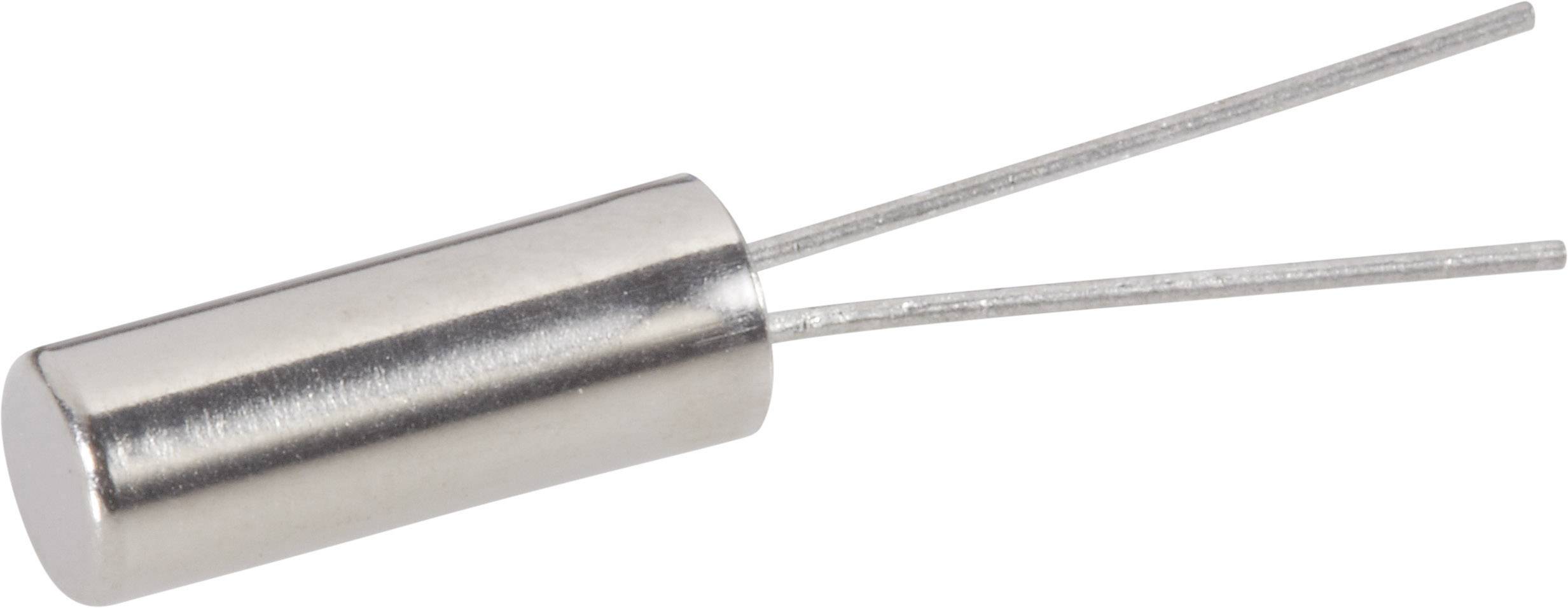 Rezonator kwarcowy TRU COMPONENTS Częstotliwość (szczegóły) 100 kHz Kształt TC 26 (Ø x W) 2.1 mm x 6 mm - obrazek 1
