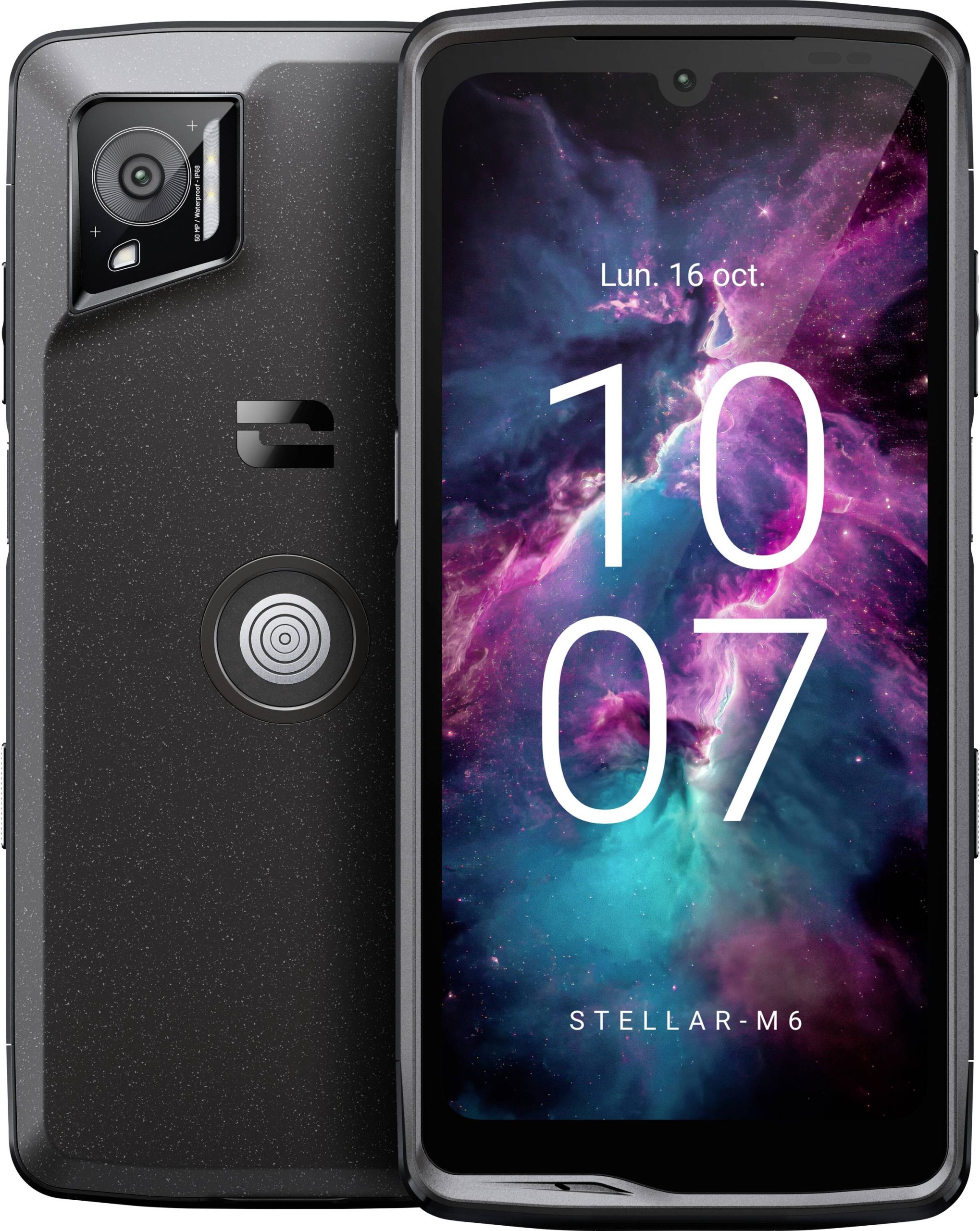 Crosscall STELLAR-M6 Smartfon LTE Outdoor Dual-SIM 128 GB 15.5 cm (6.1 cal) 50 MPx Android™ 14 czarny - obrazek 1