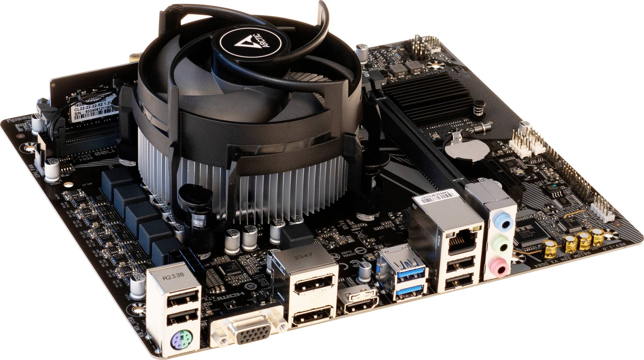 Renkforce Zestaw modernizacyjny Intel® Core™ i5-12400 4.4 GHz 16 GB DDR4-RAM M.2 PCIe Micro-ATX - obrazek 1