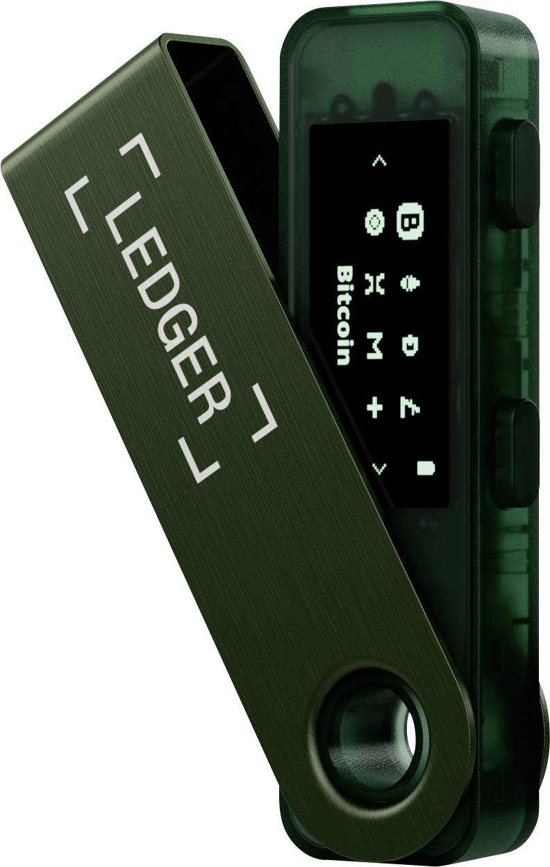 Ledger Nano S Plus Portfel sprzętowy emerald green USB-C® 1 szt. LNSP-EMR-GREEN-ENDEPT - obrazek 1