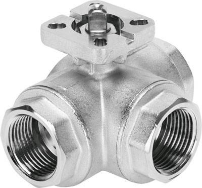 Zawór kulkowy, standardowy FESTO VZBM-1/4-RP-40-F-3T-F03-B2B3 4451861