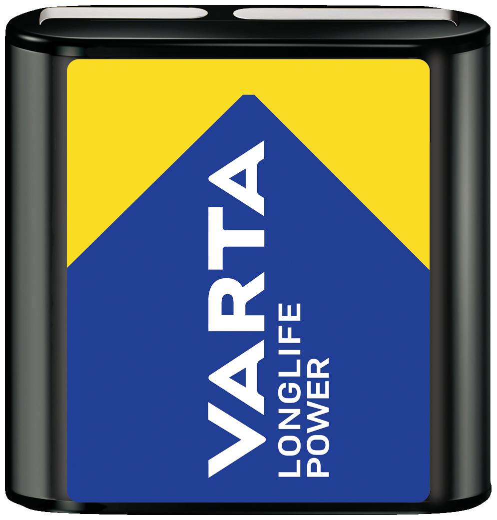 Bateria płaska, alkaliczna Varta High Energy 4,5 V - obrazek 1