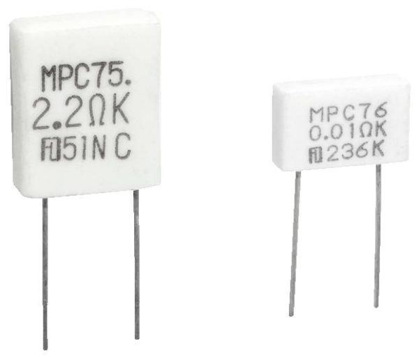 Fukushima Futaba MPC71 0R12 K Rezystor mocy 0.12 Ω radialny THD 5 W 10 % 1 szt.