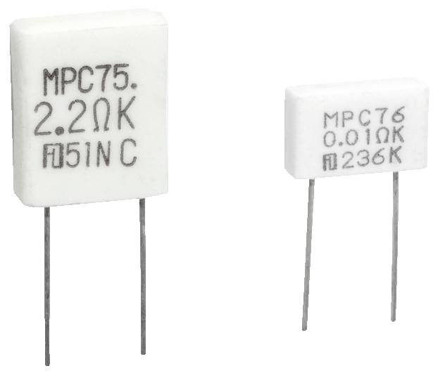 Fukushima Futaba MPC71 0R12 K Rezystor mocy 0.12 Ω radialny THD 5 W 10 % 1 szt. - obrazek 1
