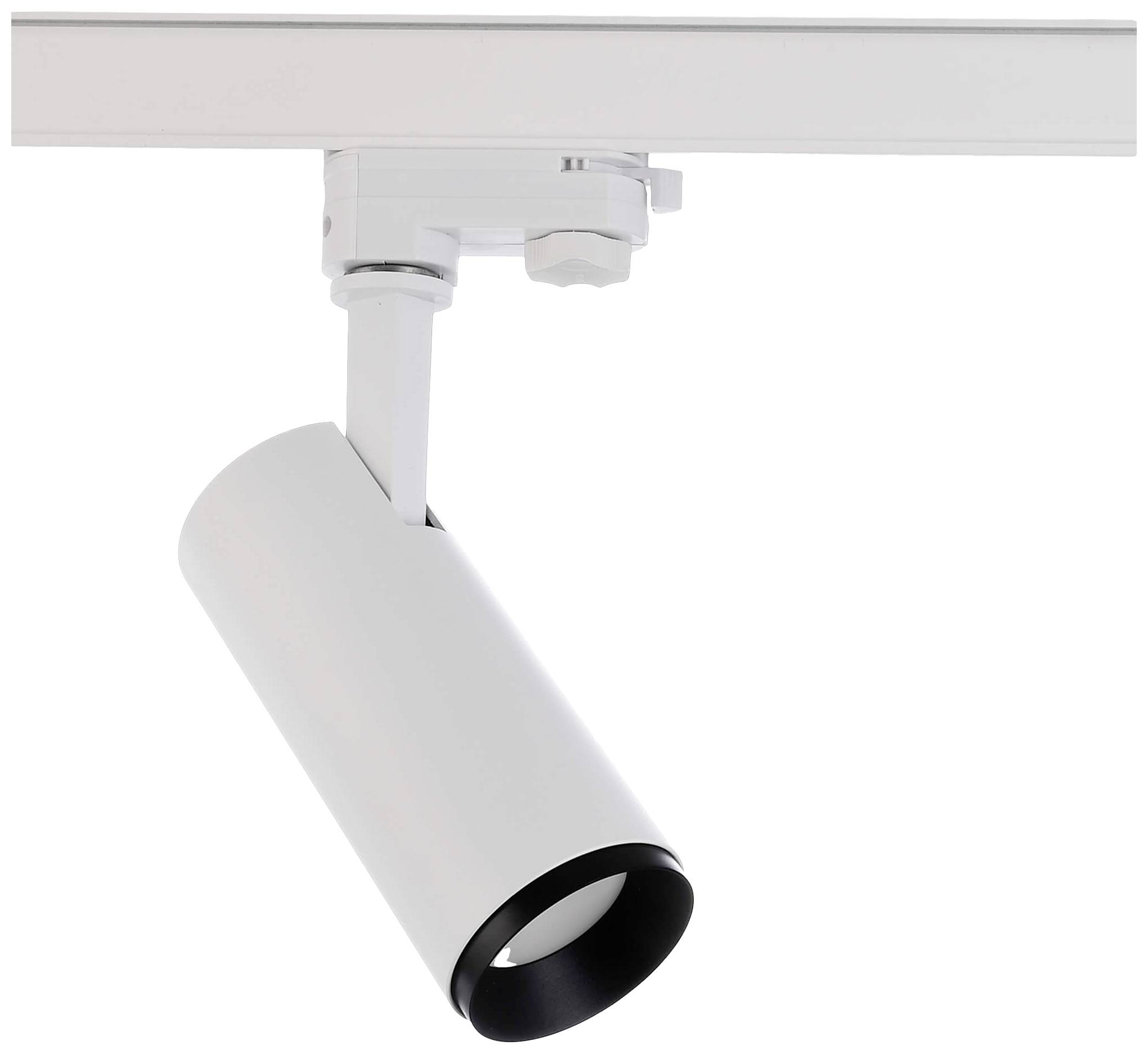 Lampa do systemu szynowego, wysokonapięciowego Deko Light Lucea 10 LED wbudowany na stałe 10 W LED 1000 lm biały (RAL 90 - obrazek 1