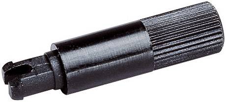 Pokrętło do potencjometru PT 15 NV/NH Piher 5207, 6 x 31.8 mm, czarne - obrazek 1
