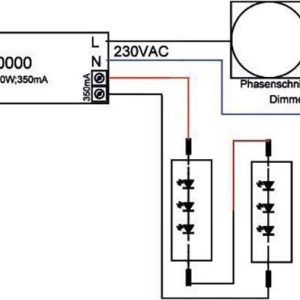 Brumberg 17640010 Konwerter LED 10 W 350 mA 28 V ściemnianie