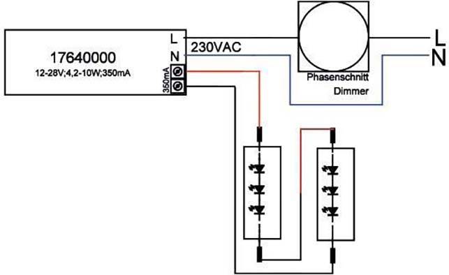 Brumberg 17640010 Konwerter LED 10 W 350 mA 28 V ściemnianie - obrazek 1