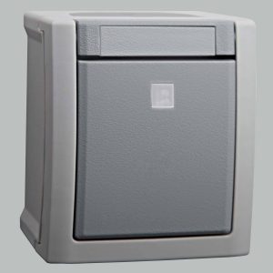 Przełącznik schodowy VIKO Pacific 90591063-DE, szary 1 szt. Przełącznik schodowy VIKO Pacific 90591063-DE, szary 1 szt.