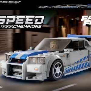 LEGO® SPEED CHAMPIONS 76917 2 Szybcy, 2 Wściekli – Nissan Skyline GT-R (R34) 1 szt. LEGO® SPEED CHAMPIONS 76917 2 Szybcy, 2 Wściekli – Nissan Skyline GT-R (R34) 1 szt.