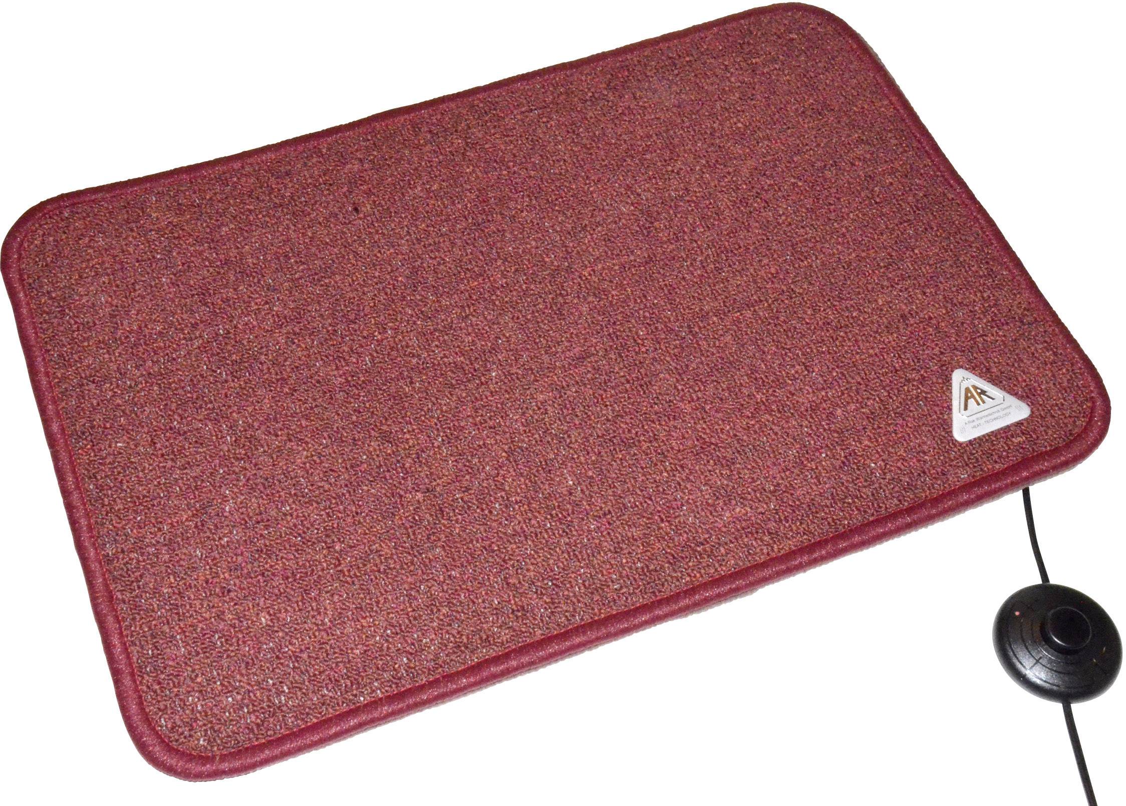 Mata grzewcza Arnold Rak Heat Master®, (D x S x W) 90 x 60 x 1.5 cm, bordowy - obrazek 1