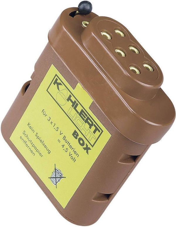 Pojemnik na 3 baterie, 4,5 V/DC