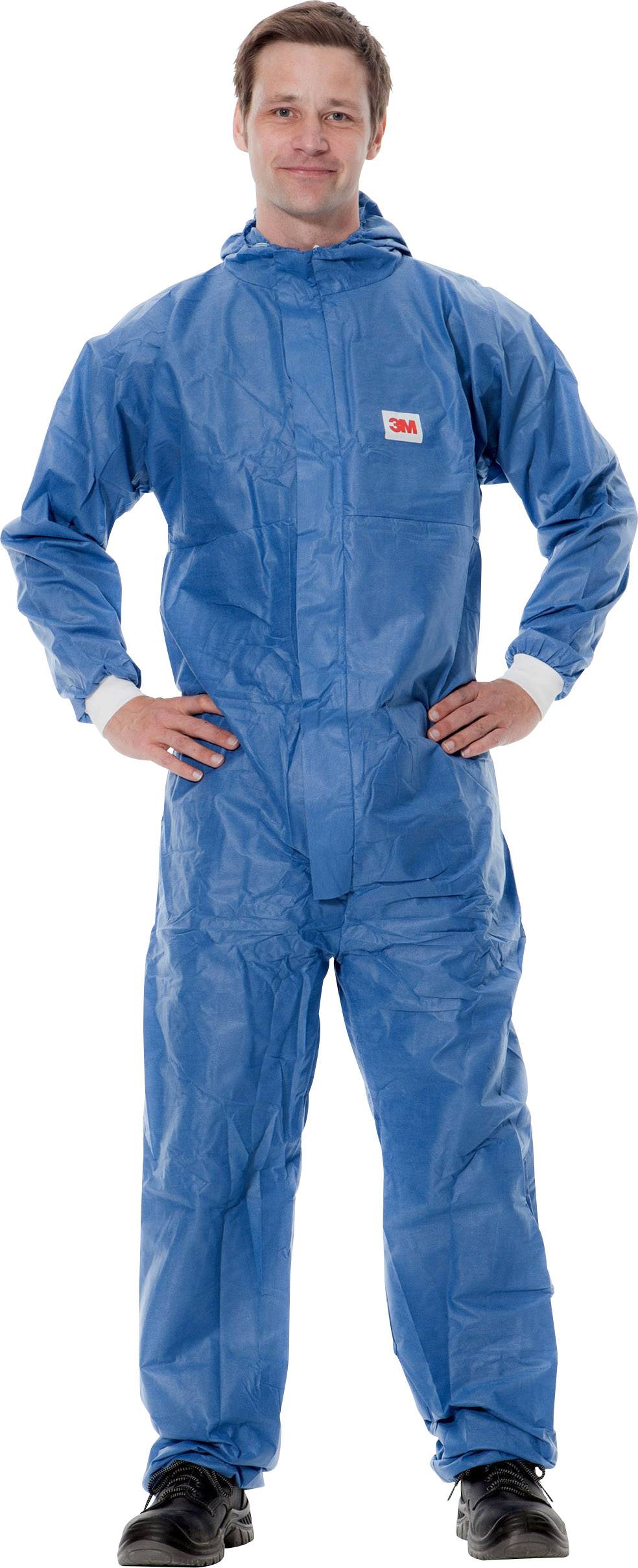 Kombinezon ochronny typ 5/6 3M 4532+B2XL Rozmiar ubrania: XXL niebieski - obrazek 1