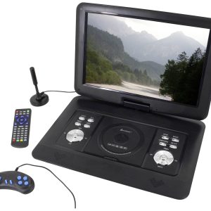 soundmaster PDB1600SW Przenośny odtwarzacz DVD 39.1 cm 15.4 cal EEK: D (A – G) zasilanie akumulatorowe, zawiera antenę D soundmaster PDB1600SW Przenośny odtwarzacz DVD 39.1 cm 15.4 cal EEK: D (A – G) zasilanie akumulatorowe, zawiera antenę D