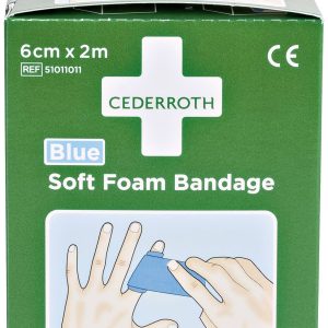 Bandaż 2 mx 6 cm Bandaż CEDERROTH 1009711