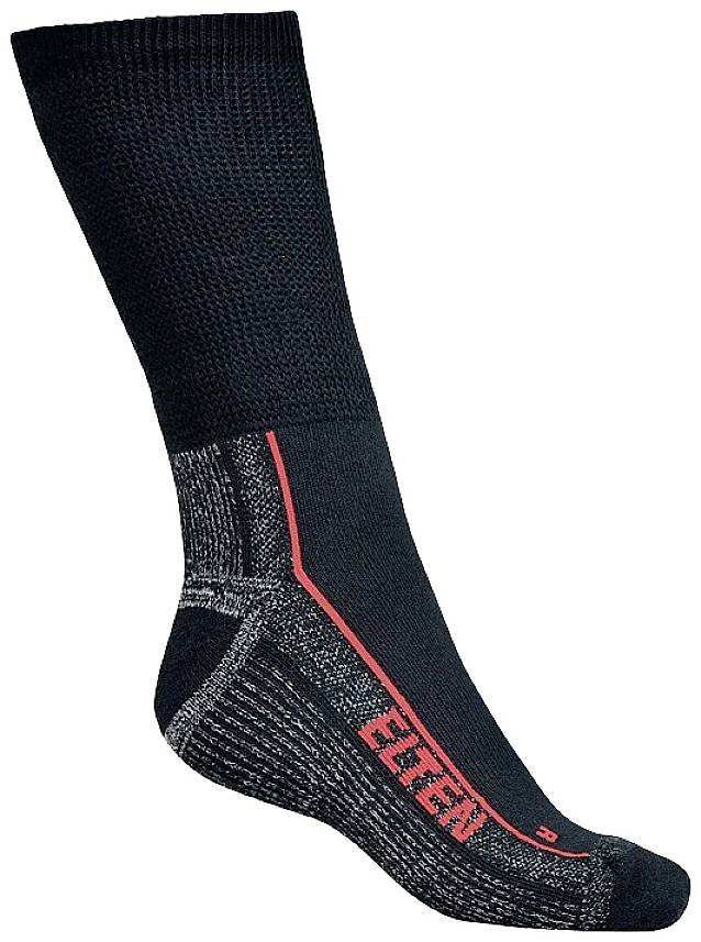 Elten Perfect Fit Socks ESD (Carbon) 9000200040/35-38 Uniwersalne skarpety Rozmiar ubrania: 35-38 1 par(a) - obrazek 1