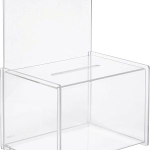 Pudełko z wprowadzeniem Sigel VA150, (S x W x G) 22.5 x 31 x 17 cm, przeźroczysty