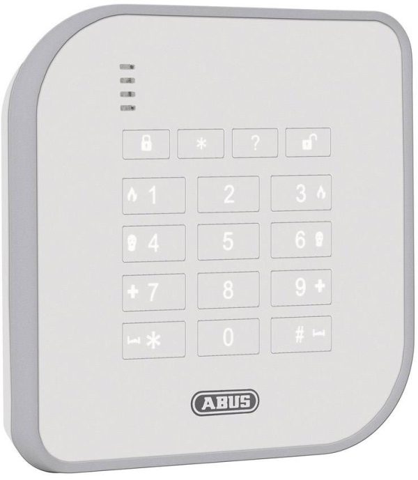ABUS SECURITY-CENTER – ABUS Secvest Wireless Control Device – Bedienfeld FUBE50001 Klawiatura bezprzewodowa biały ABUS P