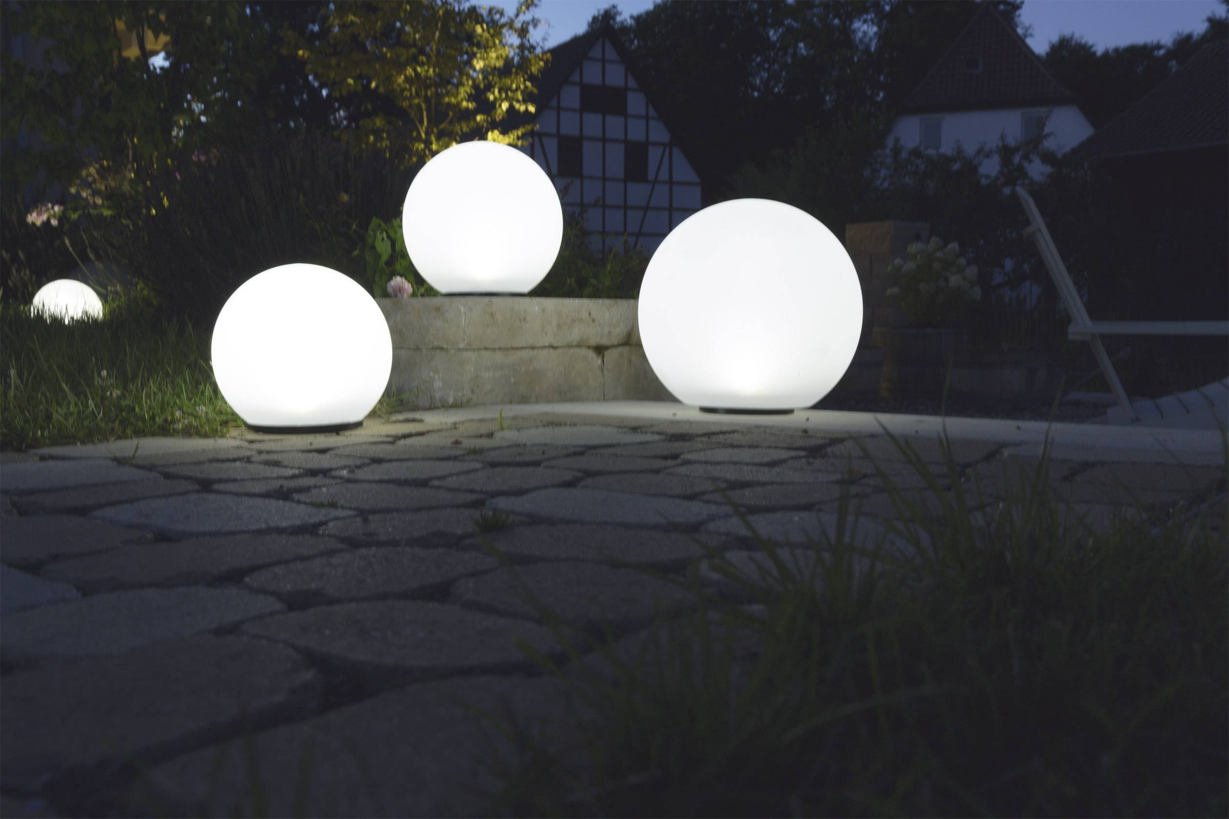 Lampa dekoracyjna, solarna Heitronic Boule 35421 0.2 W - obrazek 1