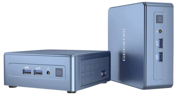 GEEKOM Mini-PC Mini IT12 Intel® Core™ i5 i5-12450H 4.4 GHz 16 GB RAM 512 GB SSD Intel Win 11 Pro Mini IT12