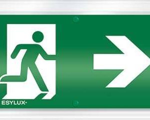 ESYLUX EN10079009 Piktogram wyjście awaryjne w prawo ESYLUX EN10079009 Piktogram wyjście awaryjne w prawo