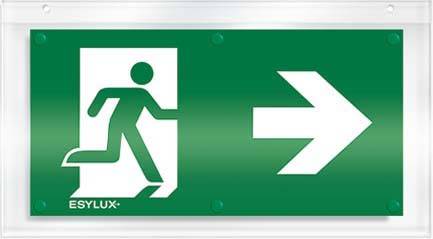 ESYLUX EN10079009 Piktogram wyjście awaryjne w prawo - obrazek 1