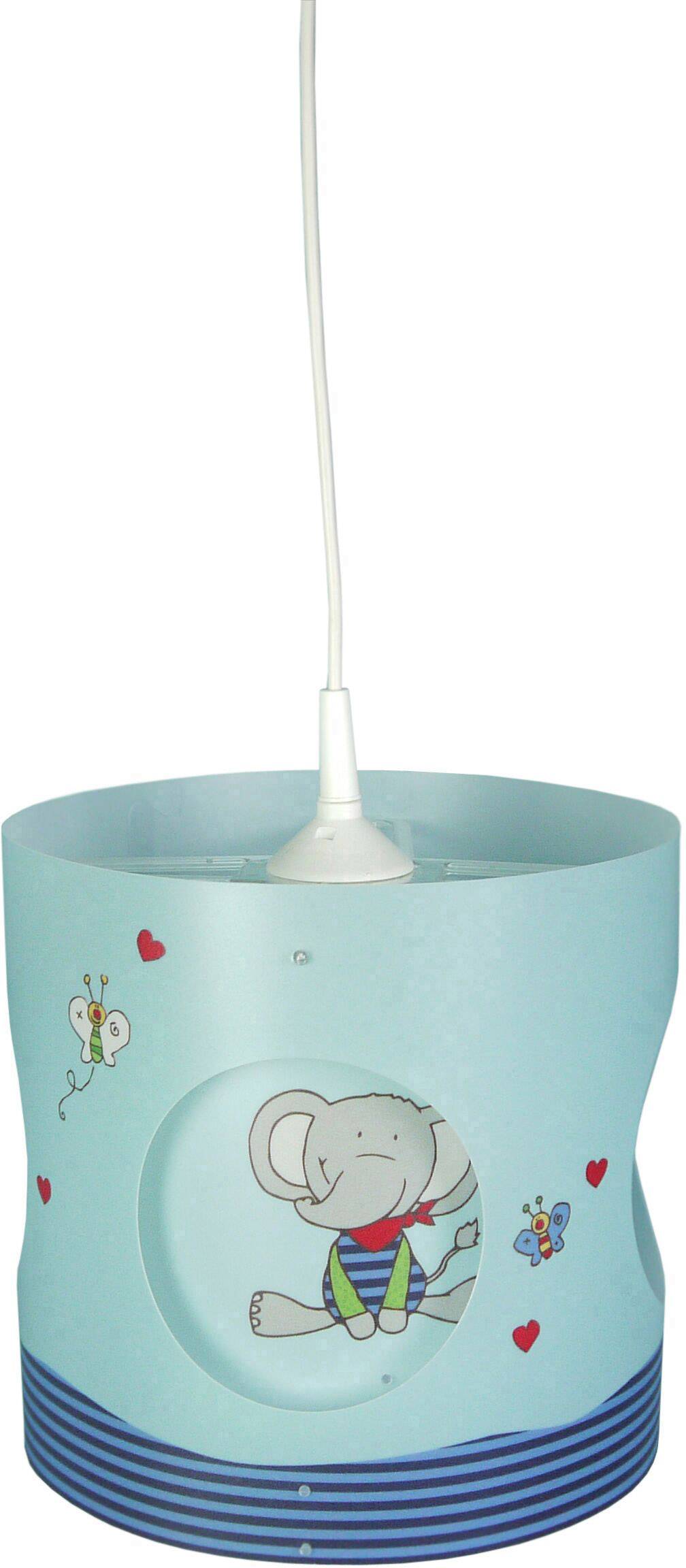 Niermann Lolo Lombardo Lampa sufitowa, podwieszana lampa energooszczędna, LED E-27 60 W kolorowy - obrazek 1