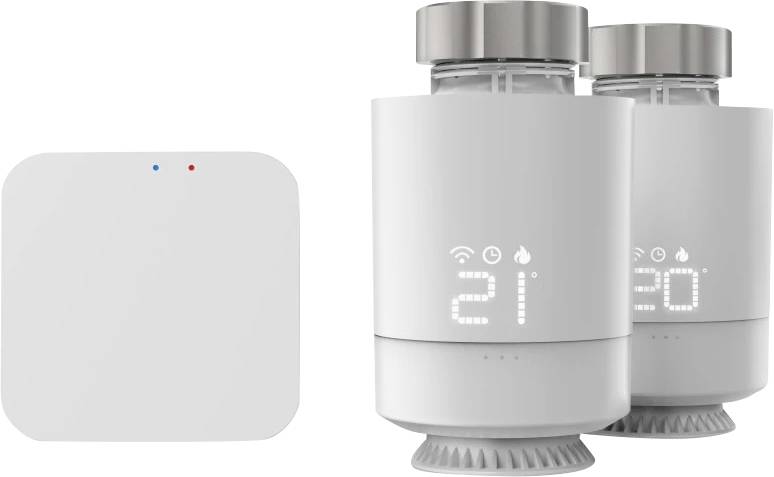 Głowica termostatyczna Hama Smarte WLAN-Heizungssteuerung, 2x Smartes Heizkörperthermostat + Zentrale 00176662, 1 zest. - obrazek 1