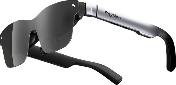 TCL RayNeo Air 2s Okulary AR czarny z zestawem słuchawkowym